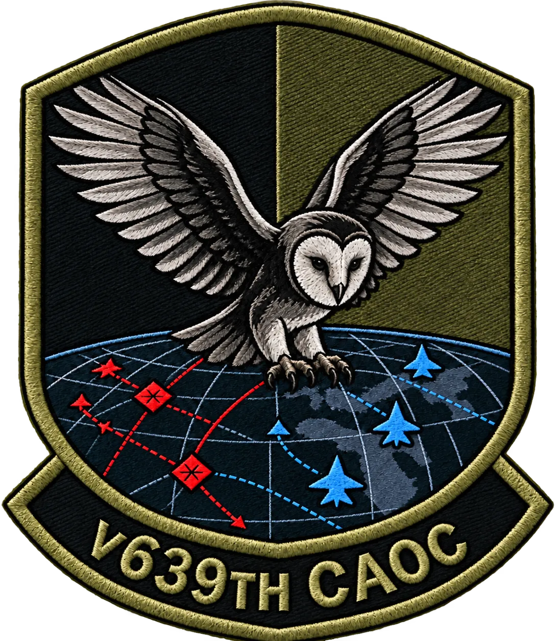 The 639th CAOC patch